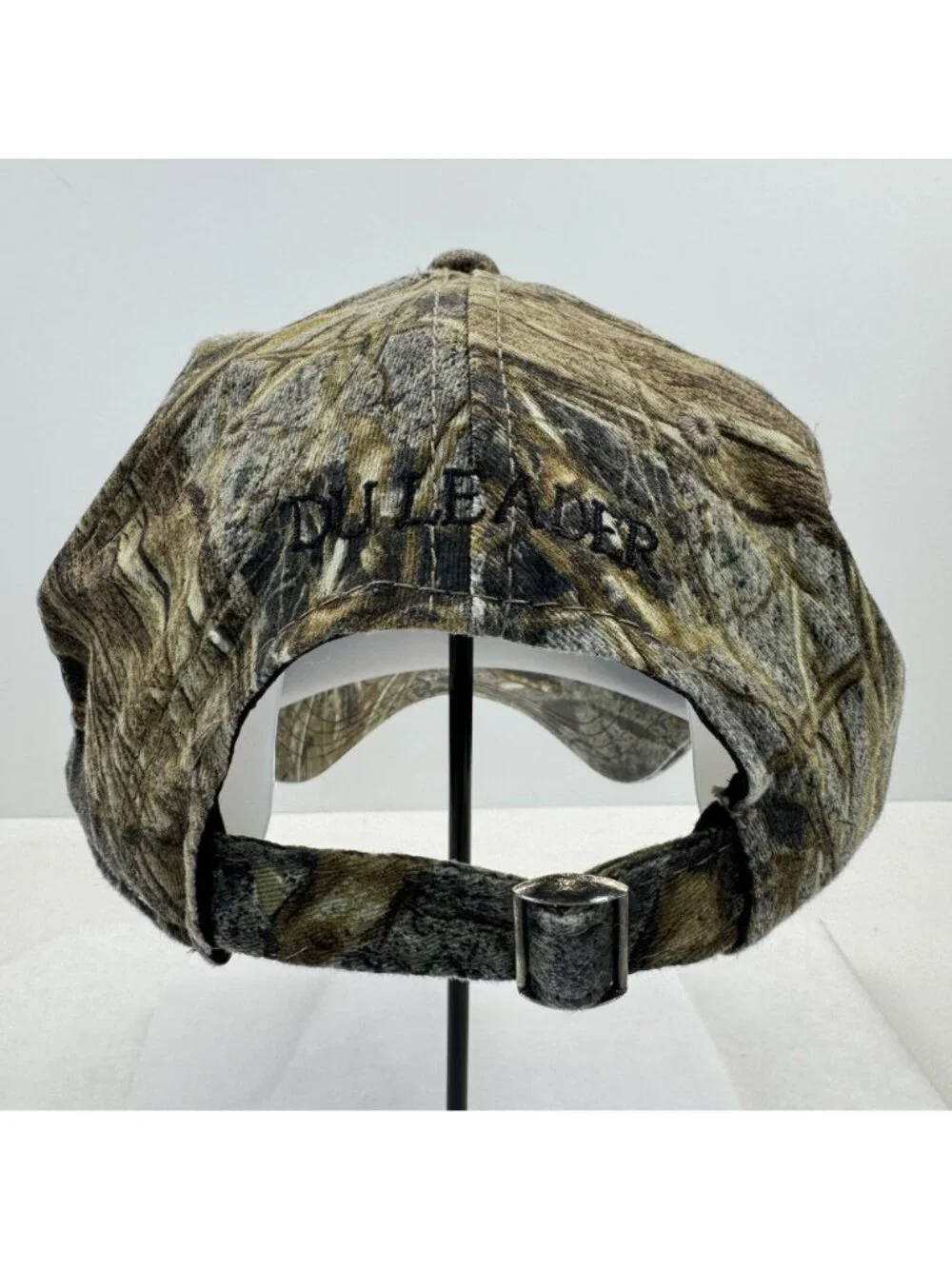 Ducks Unlimited Camouflage Cap Adjustable Strap Embroidered Logo DU Leader Hat